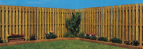 Shadow box Fence by alto fence